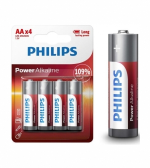 PHILIPS POWER ALK AA-P4 LR6P4B/05 37796 ΜΠΑΤΑΡΙΕΣ