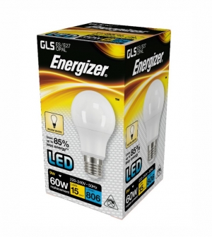 ΛΑΜΠΑ ENERGIZER S15233 LED GLS(A60) E27 9W 806LM ΘΕΡΜΟ WARM WHITE