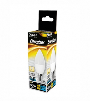 ΛΑΜΠΑ ENERGIZER S15238 LED ΚΕΡΙ(CANDLE) E14 6W 470LM ΘΕΡΜΟ WARM WHITE