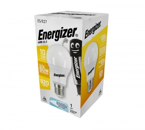 ΛΑΜΠΑ ENERGIZER S16605 ΛΕΥΚΗ ΣΥΣΚΕΥΑΣΙΑ LED GLS(A60) E27 8,2W 820LM ΛΕΥΚΟ DAYLIGHT