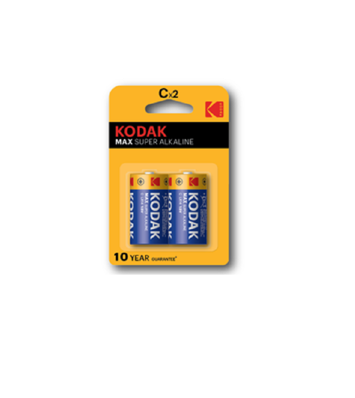 KODAK MAX Super Alkaline Batteries C