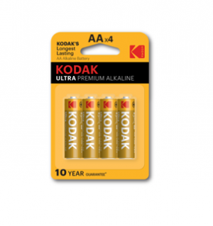 KODAK Ultra Premium Alkaline Batteries AA